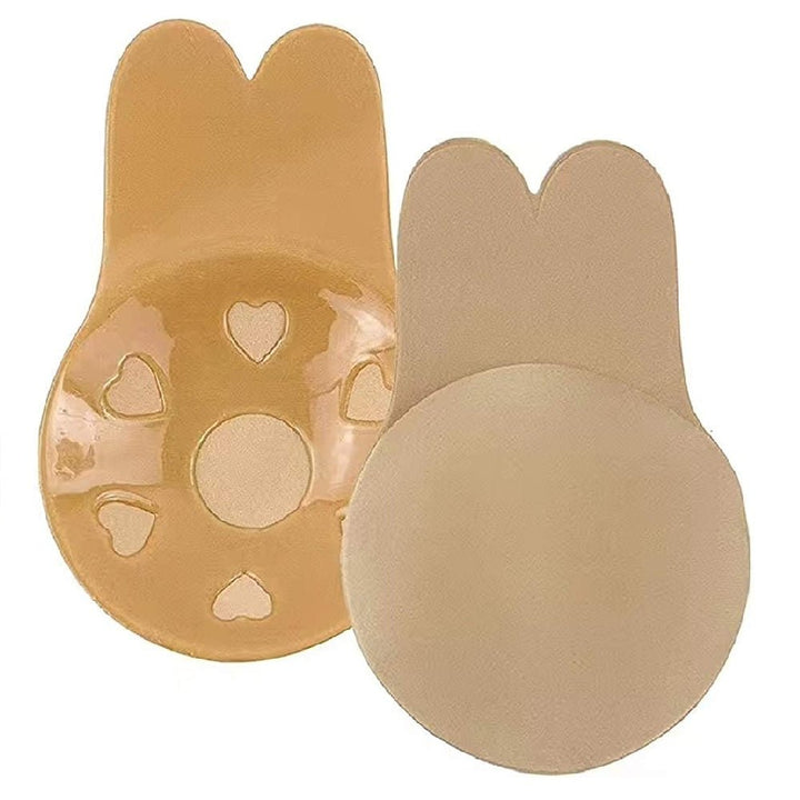 Brasier adhesivo invisible tipo conejo reutilizable - La Super Tienda